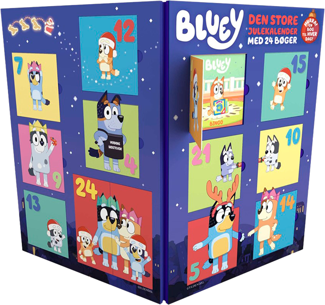 BLUEY Den store julekalender