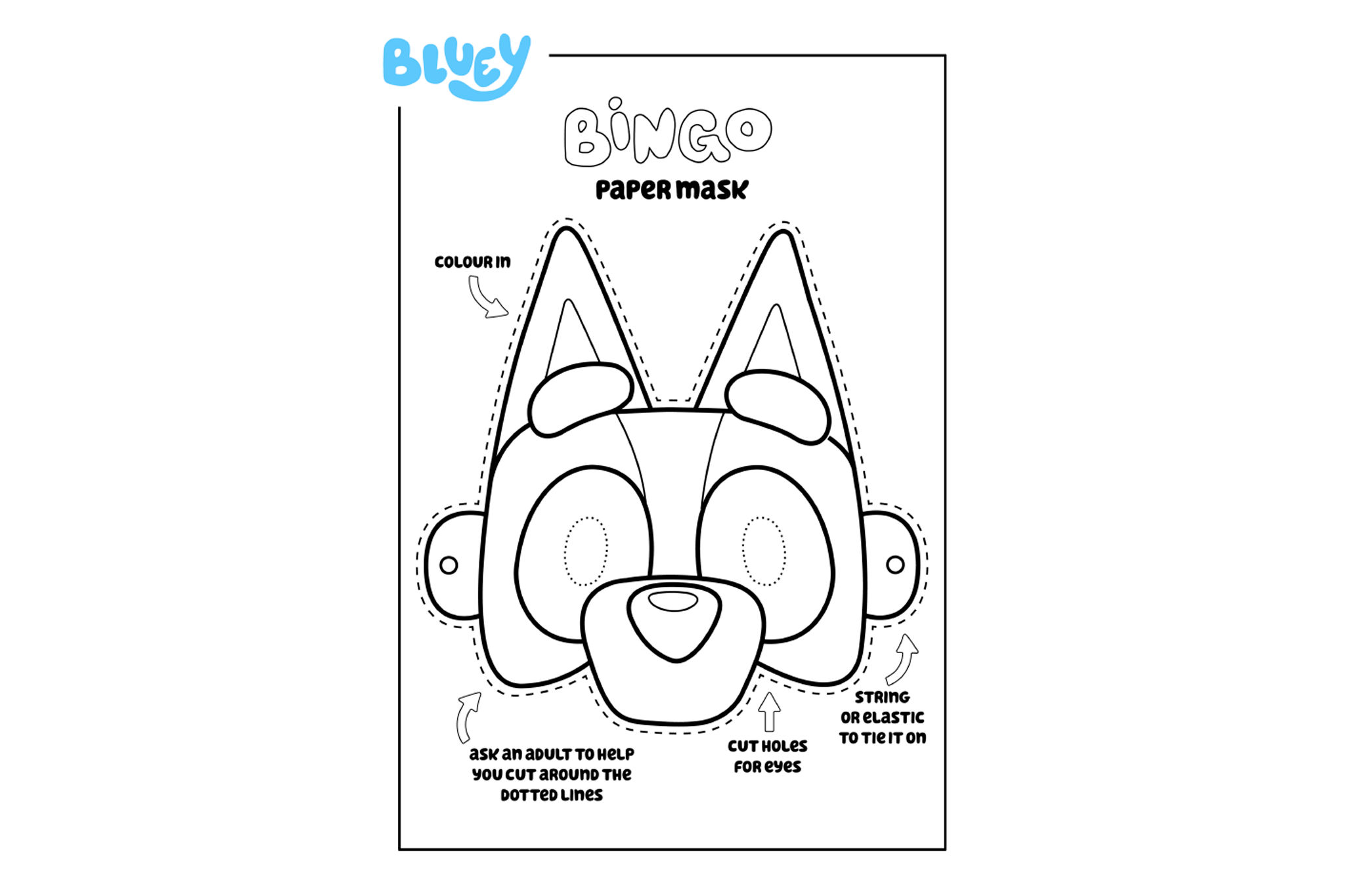 Bingo maske