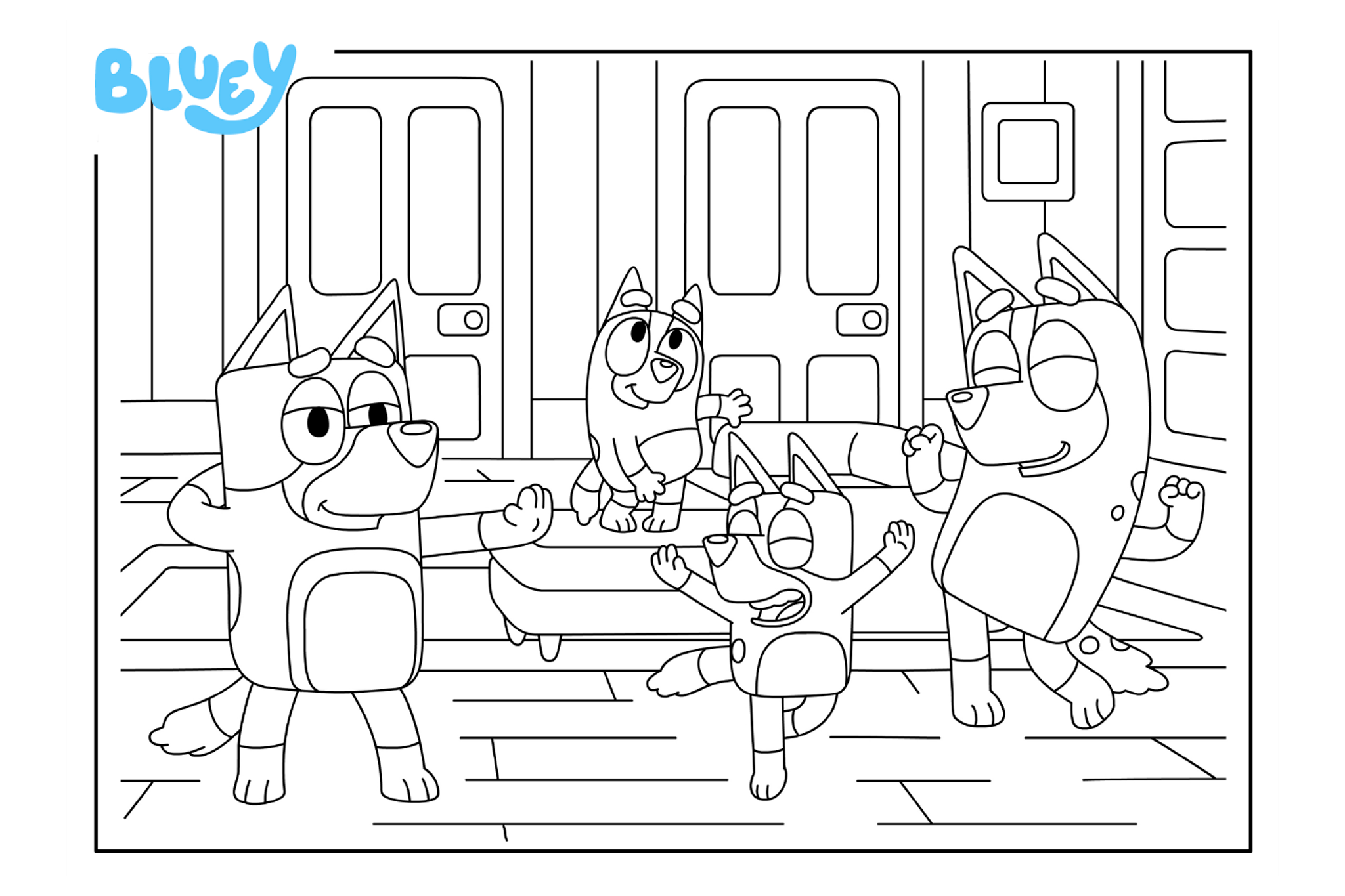 Bluey scene 1