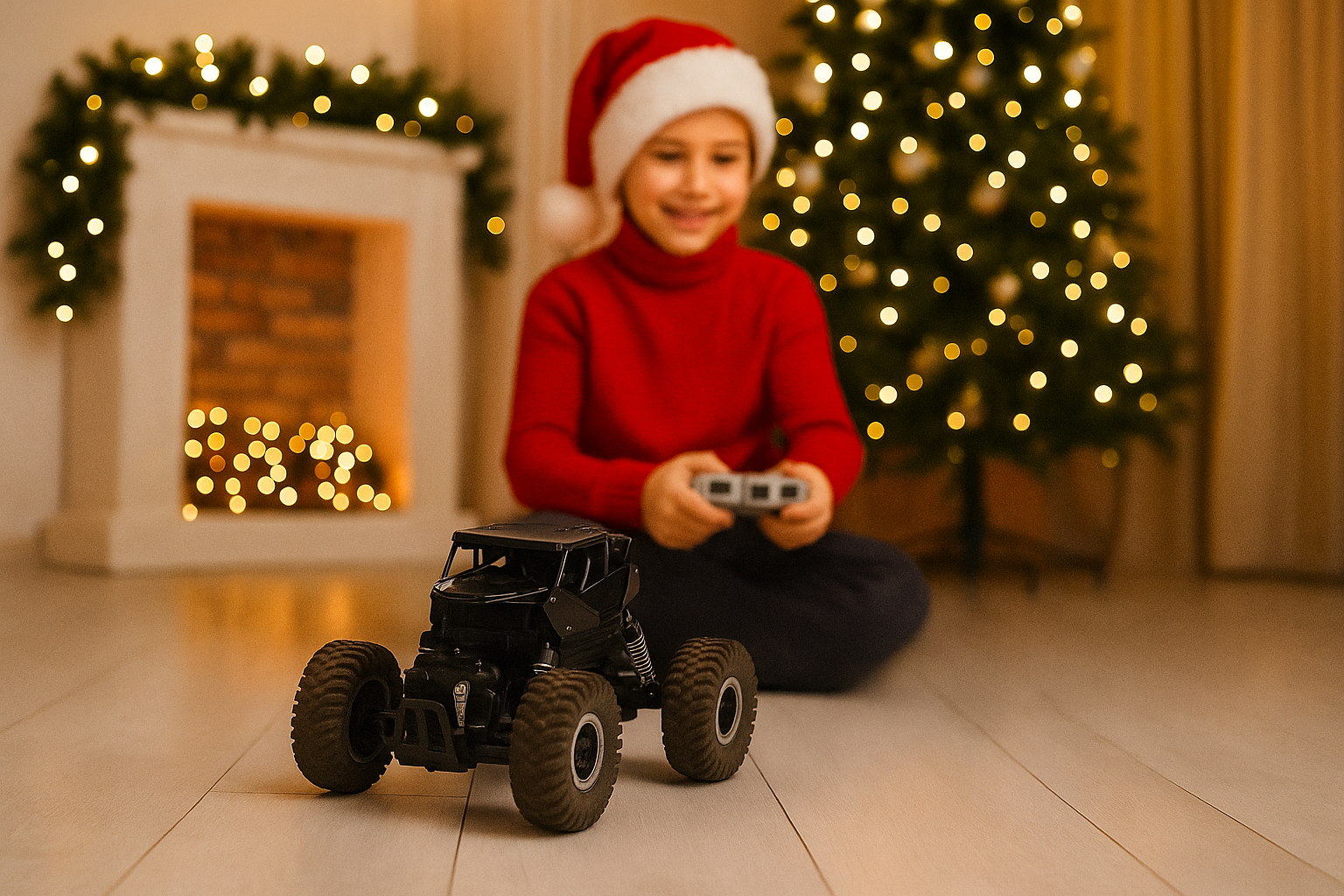 Fjernstyrede biler - vinter