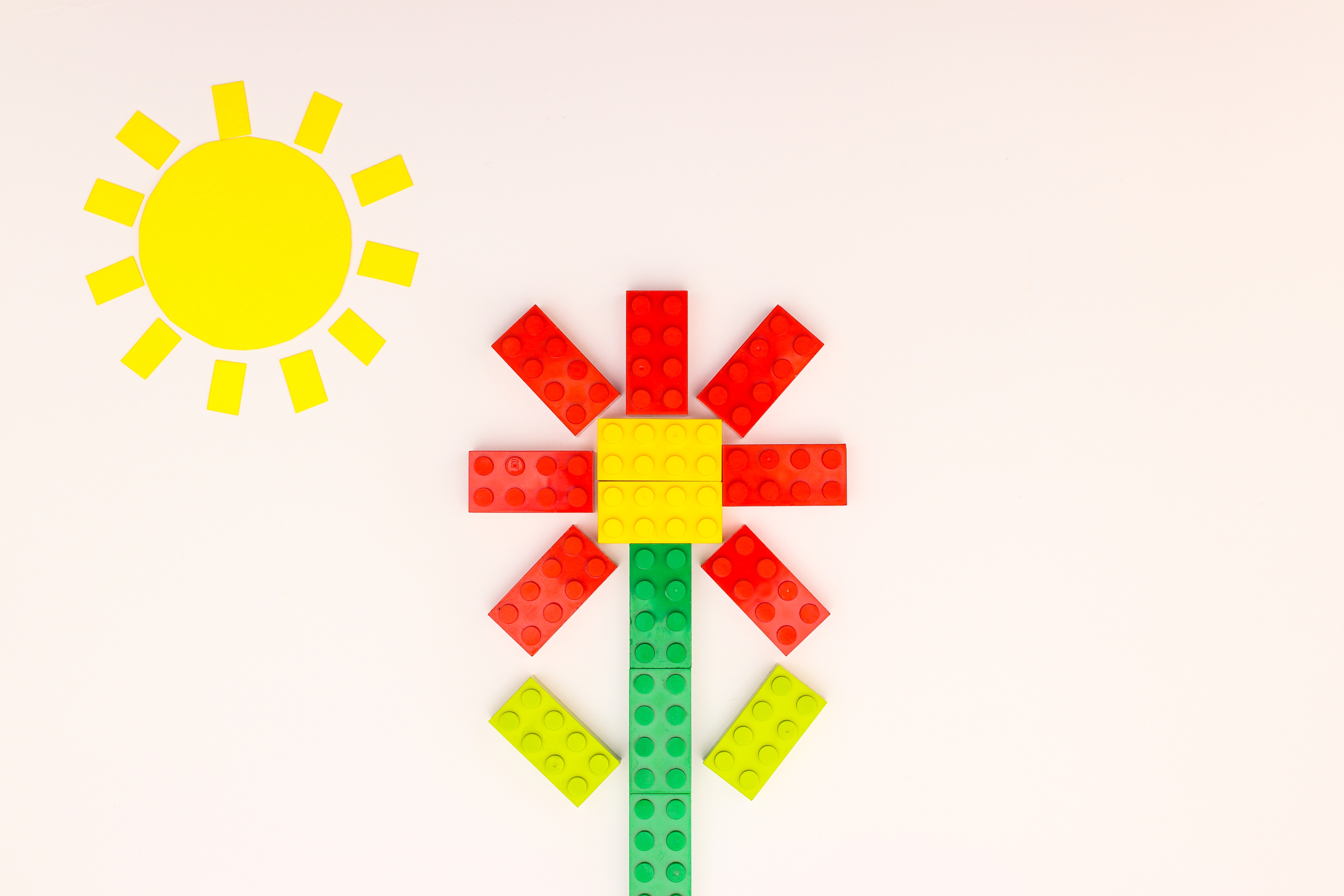 LEGO udfrodring 5 - byg en blomst