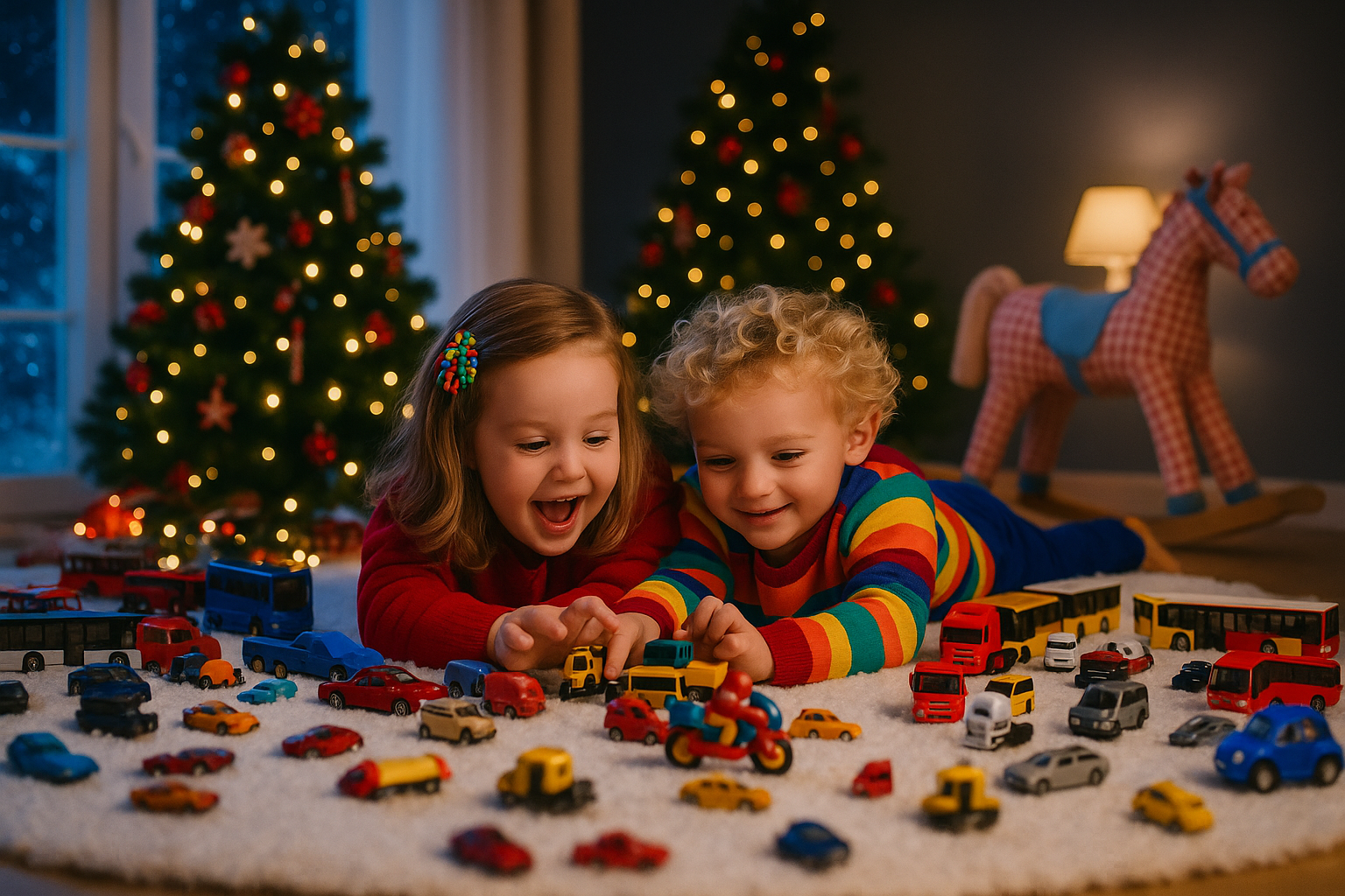 Legetøjsbiler - vinter