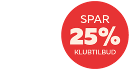 KLUBTILBUD25PROCENT