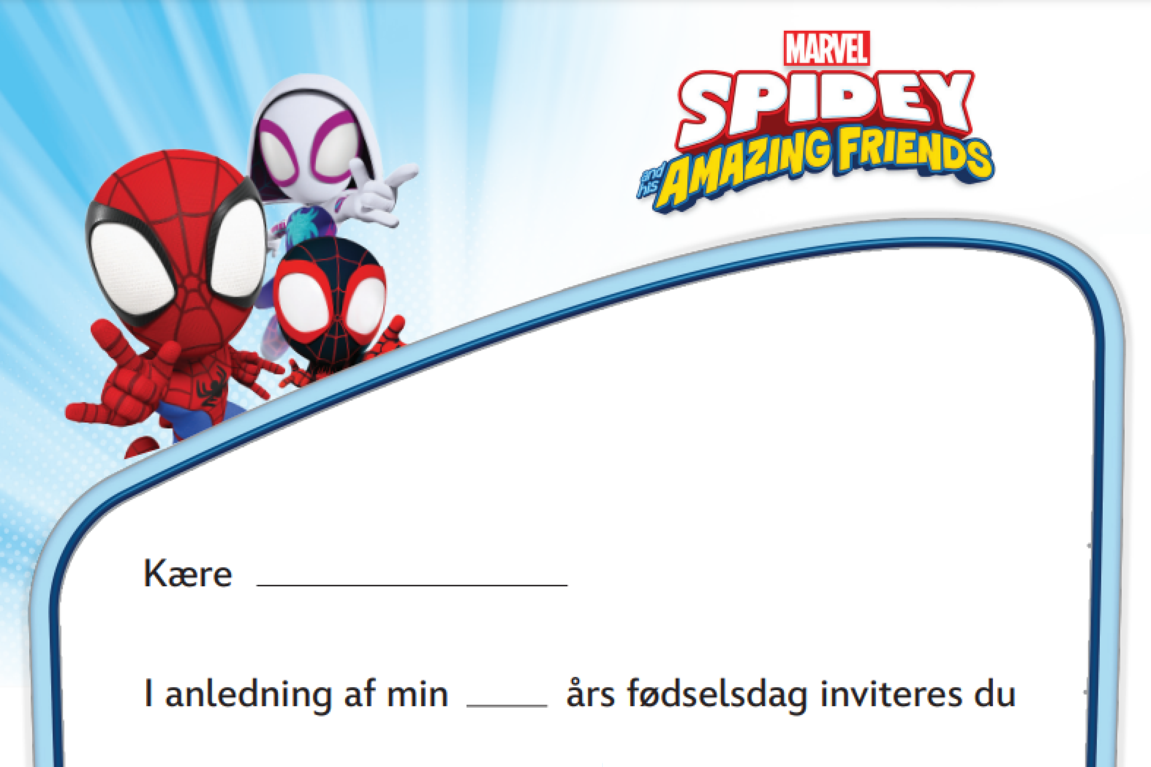 Spidey fødselsdag