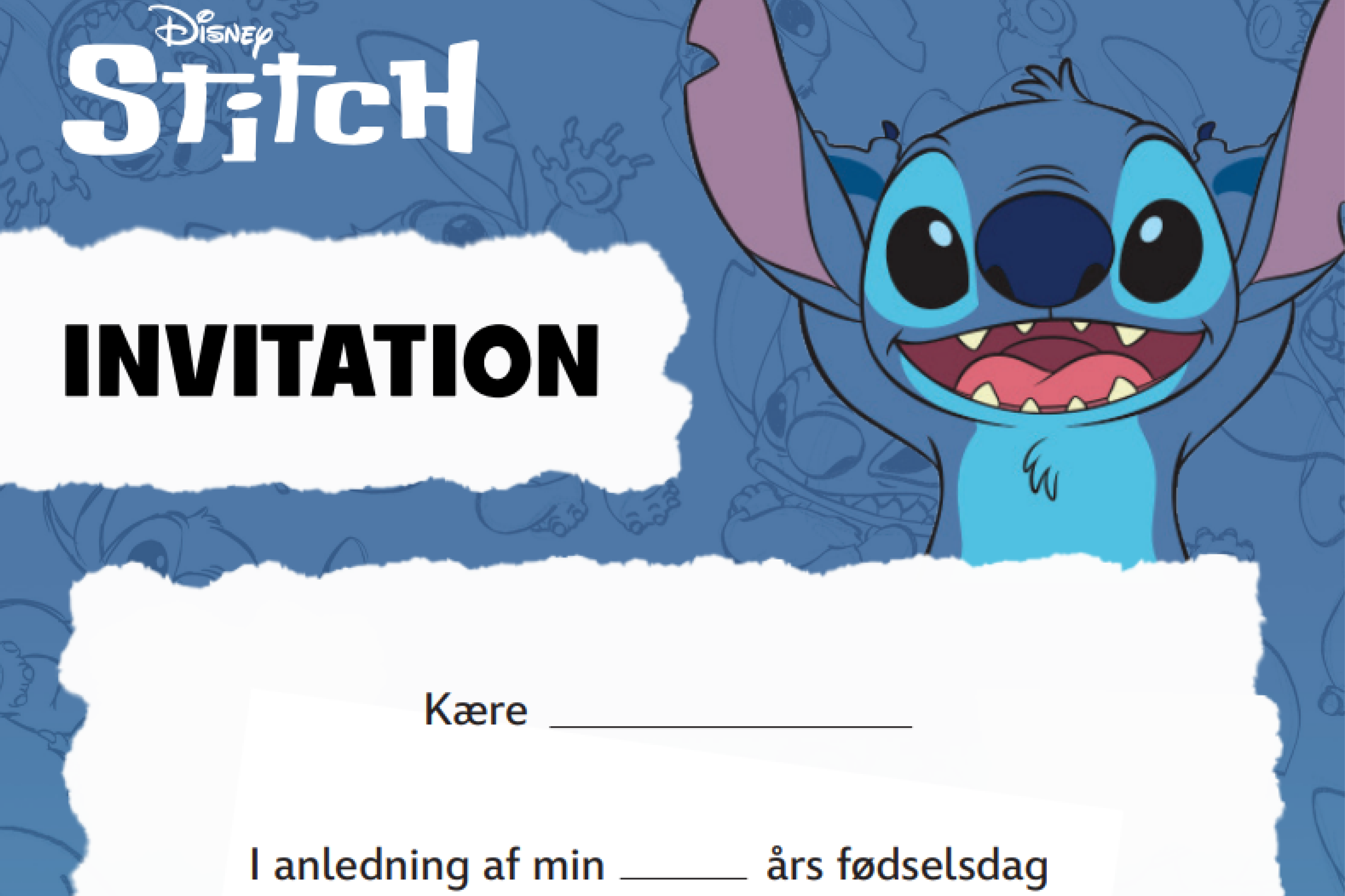 Stitch fødselsdag