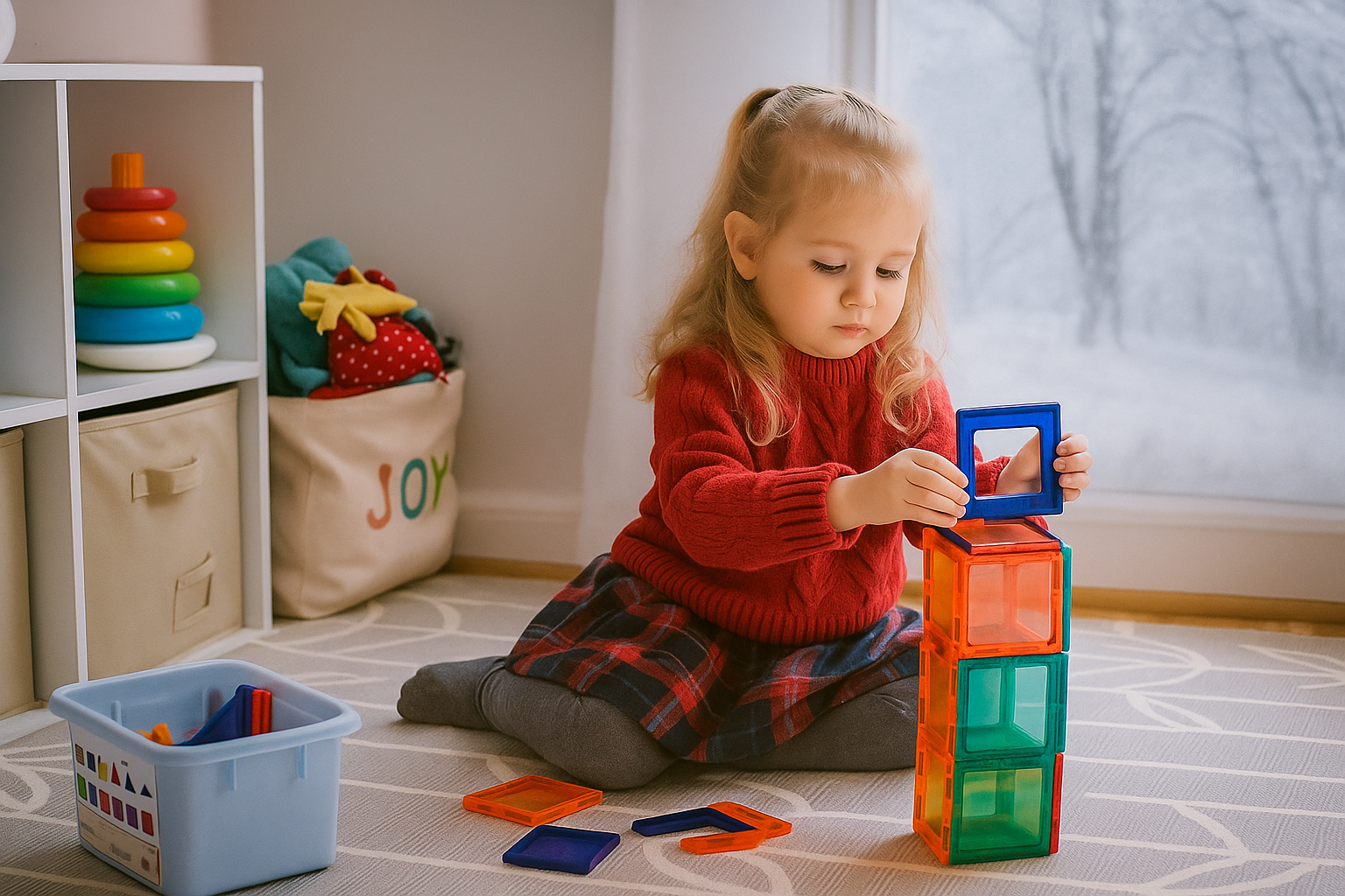 konstruktionslegetøj - vinter